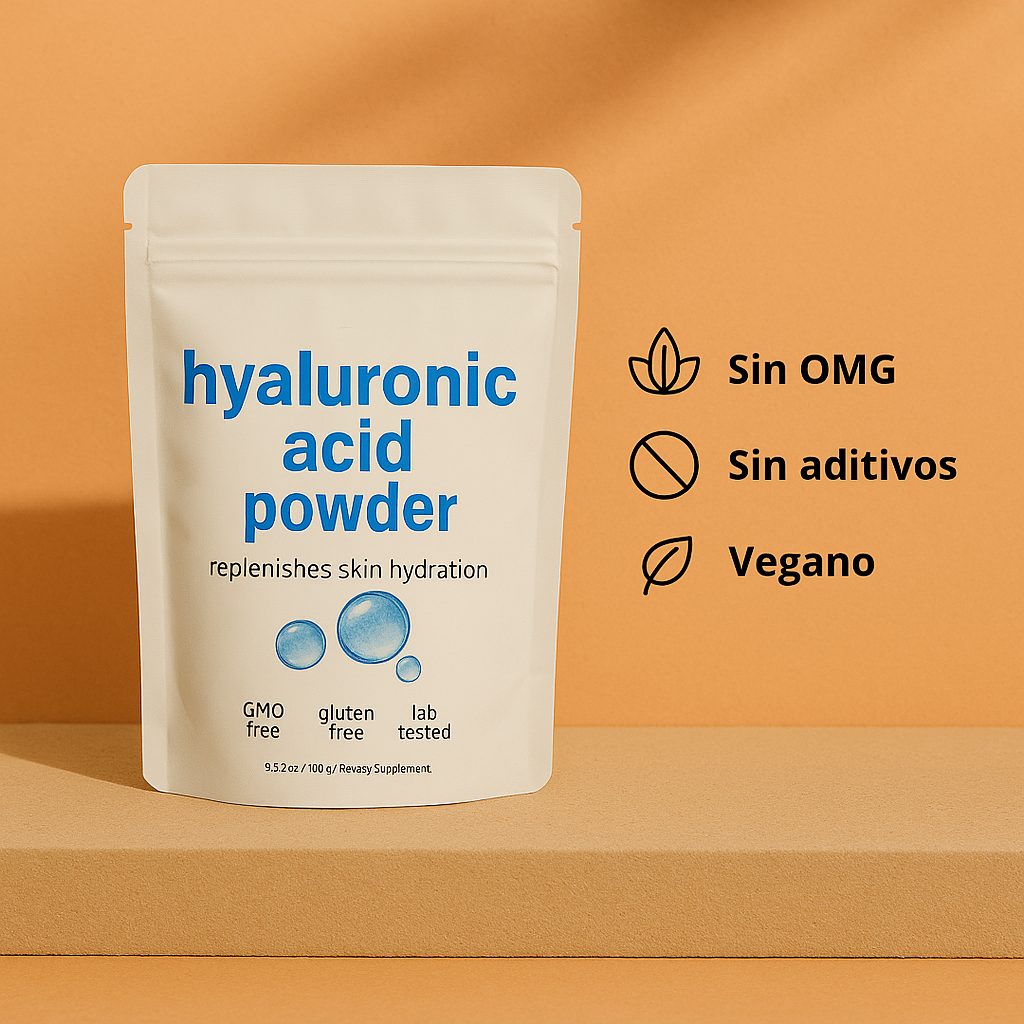 Polvo de Ácido Hialurónico – Actúa en segundos. Rejuvenece en minutos. Sorprende en horas.
