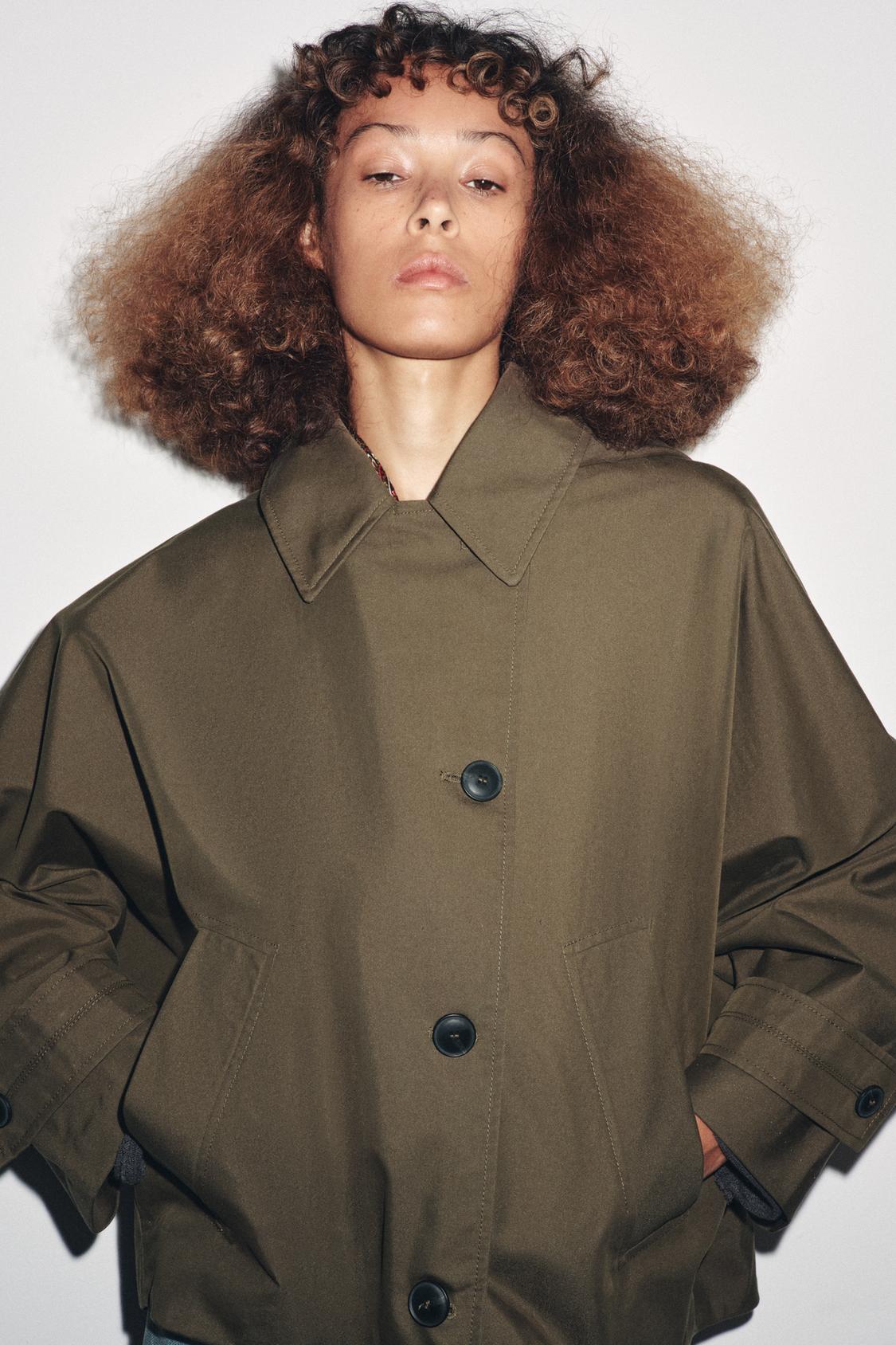 Hooded Short Trench