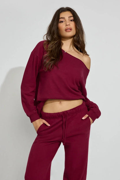 Demi Off Shoulder Sweater