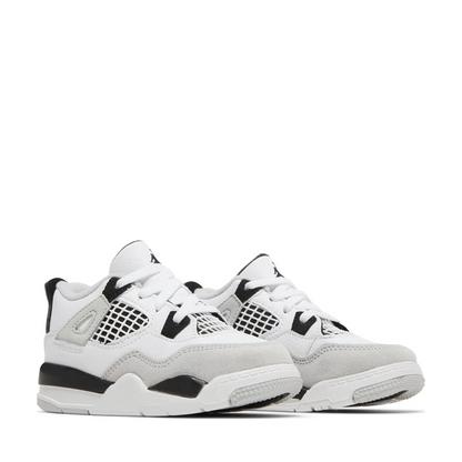 NIKE AIR JORDAN4 RETRO MILITARY BLACK TODDLER (NEW)