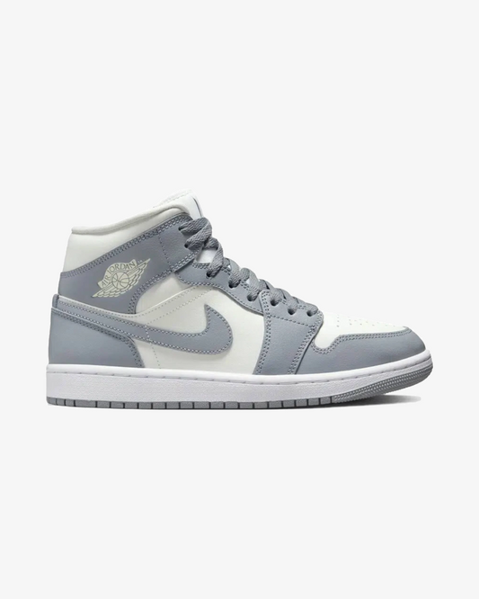 NIKE AIR JORDAN1 MID WMNS SAIL STEALTH