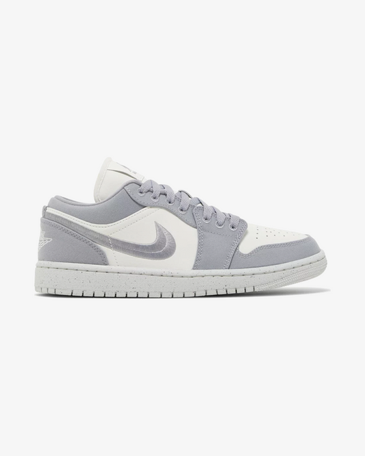 NIKE AIR JORDAN1 LOW LIGHT STEEL GREY WMNS