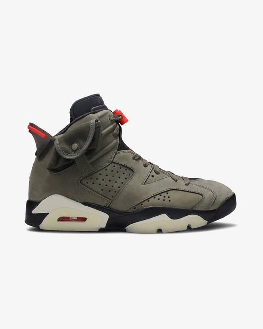 NIKE AIR JORDAN6 RETRO TRAVIS SCOTT CACTUS JACK OLIVE