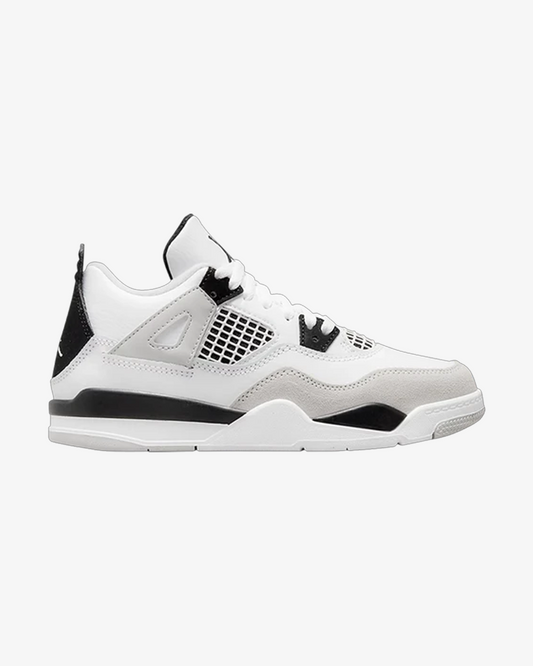 Nike Air Jordan 4 Retro Preschool Military Black (New)