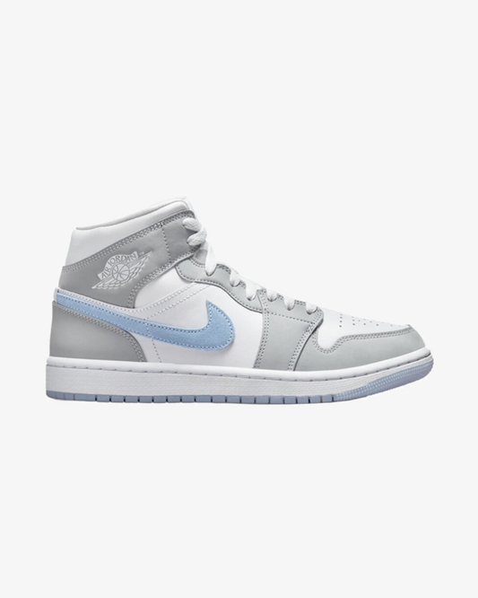NIKE AIR JORDAN1 MID WMNS WHITE WOLF GREY 2021 / 2023