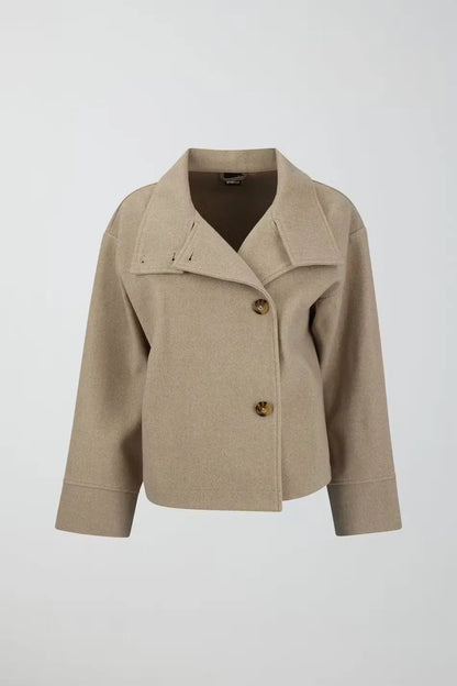 Leah Luxe Short Trench