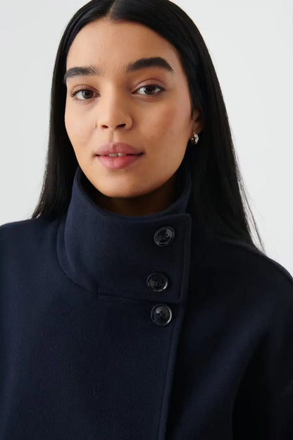 Leah Luxe Short Trench