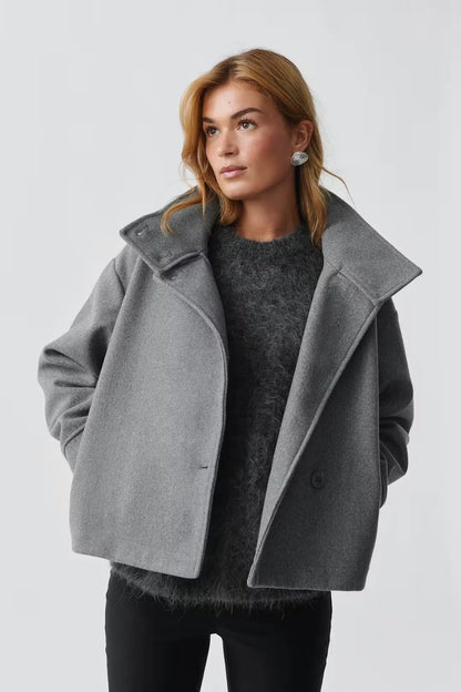 Leah Luxe Short Trench