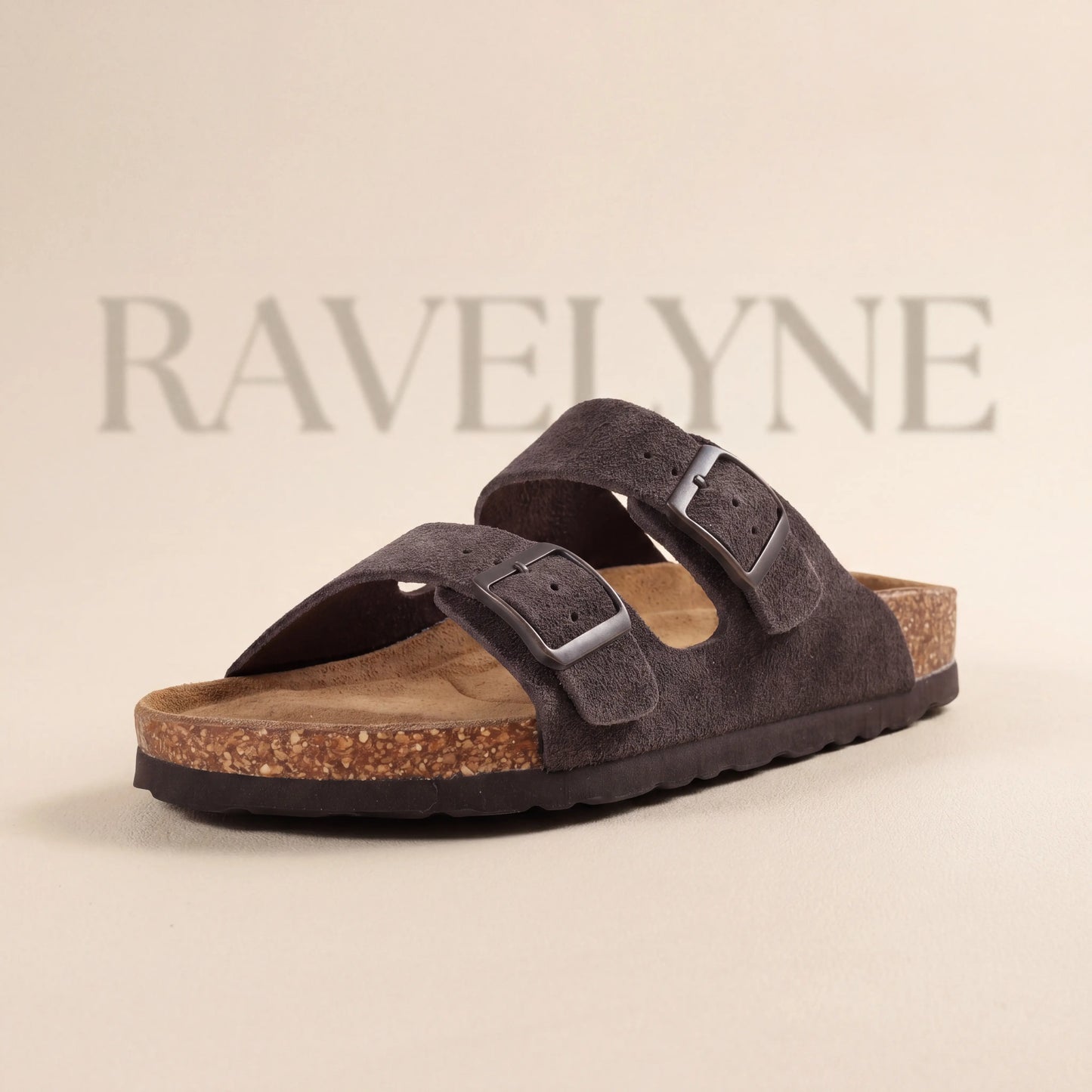 Premium Genuine Suede Sandals
