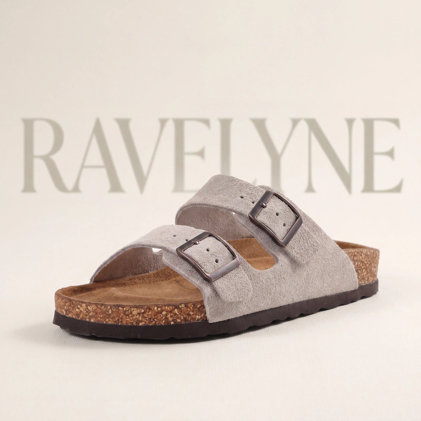 Premium Genuine Suede Sandals