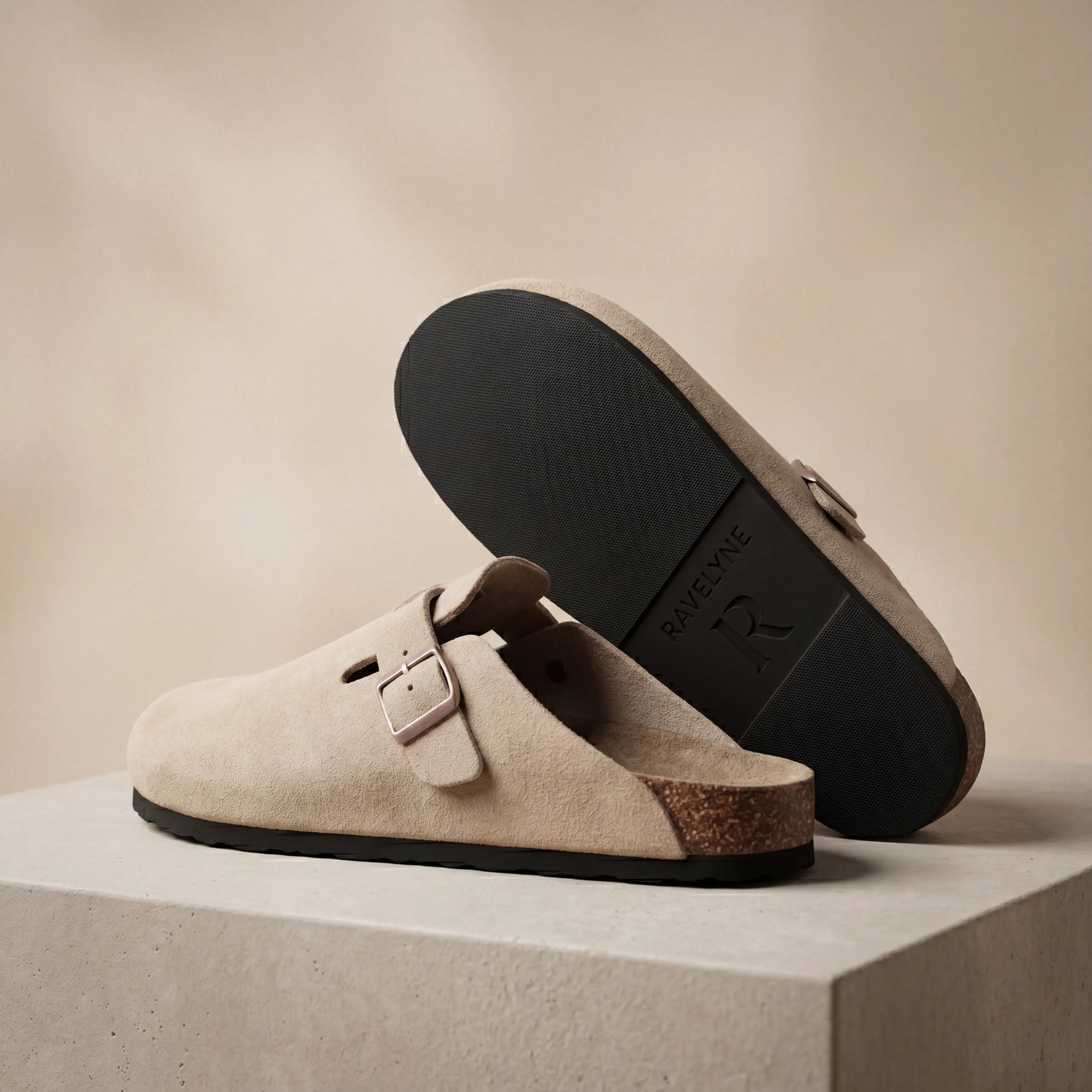 Premium Genuine Suede Clogs