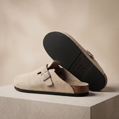 Premium Genuine Suede Clogs