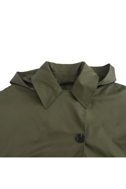 Hooded Short Trench