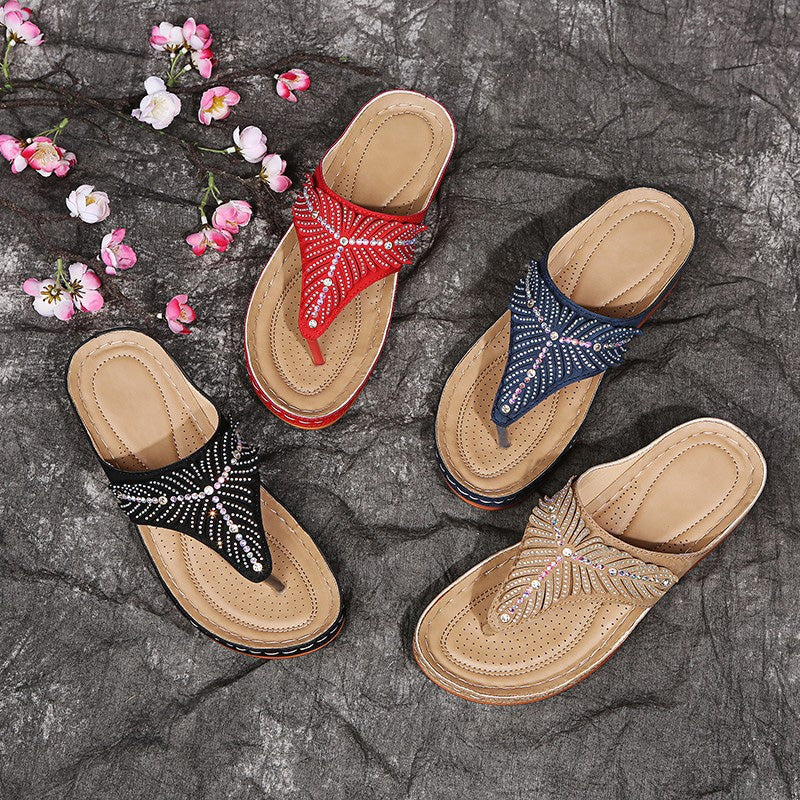 Casual Platform Slippers