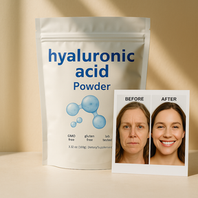 Polvo de Ácido Hialurónico – Actúa en segundos. Rejuvenece en minutos. Sorprende en horas.