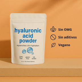 Polvo de Ácido Hialurónico – Actúa en segundos. Rejuvenece en minutos. Sorprende en horas.