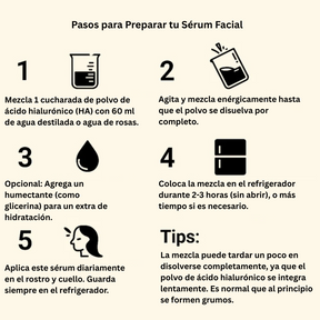 Polvo de Ácido Hialurónico – Actúa en segundos. Rejuvenece en minutos. Sorprende en horas.