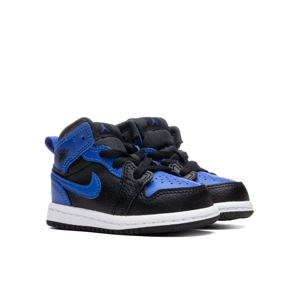 Jordan 1 Mid (TD) - Black/Hyper Royal