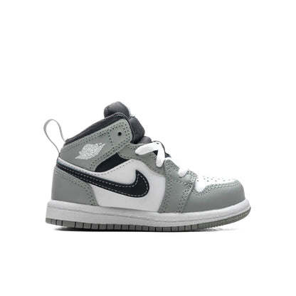 Jordan 1 Mid (TD) - Light Smoke Grey/White/Anthracite