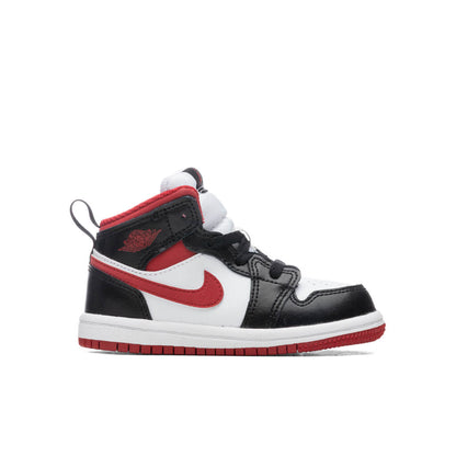 Jordan 1 Mid (TD) - White/Gym Red