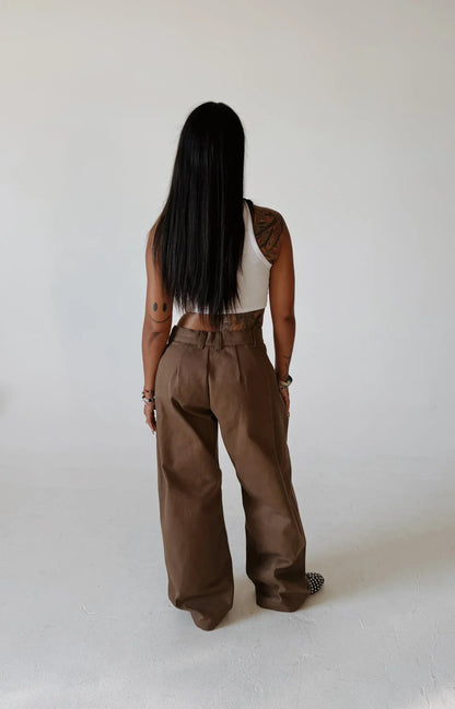 Lisa Double Pleated Trousers