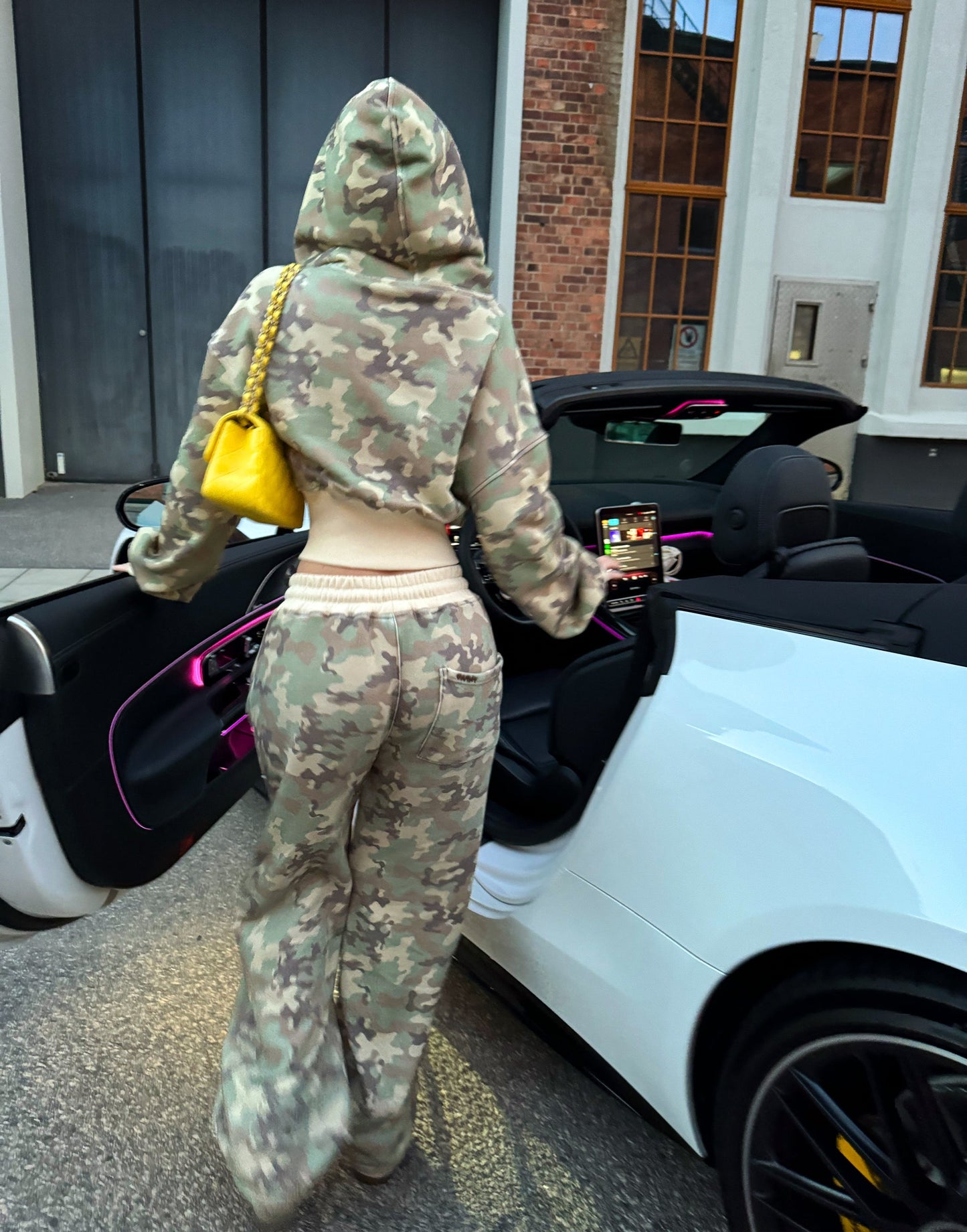 Camo Cropped Vest + FREE Baggy Sweats