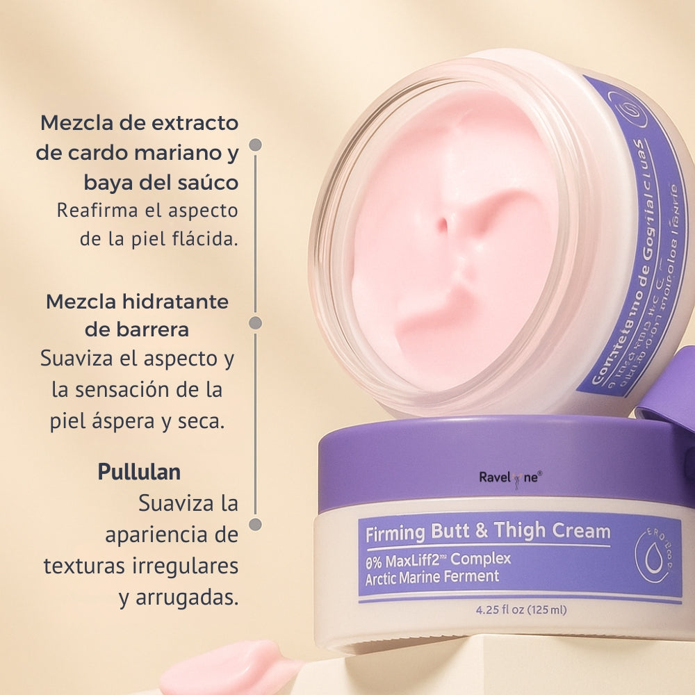 Crema Reafirmante para Glúteos y Muslos - Transforma el Aspecto